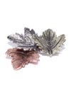 YouBella Jewellery Latest Stylish Crystal Unisex Leaf Brooch for Women/Girls/Men (Silver)